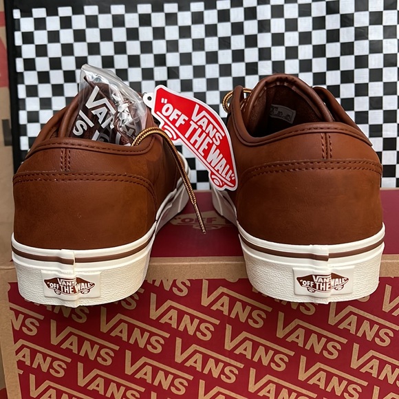 Vans Atwood Leather Brown/Marshmallow Men’s sneakers - Picture 14 of 16